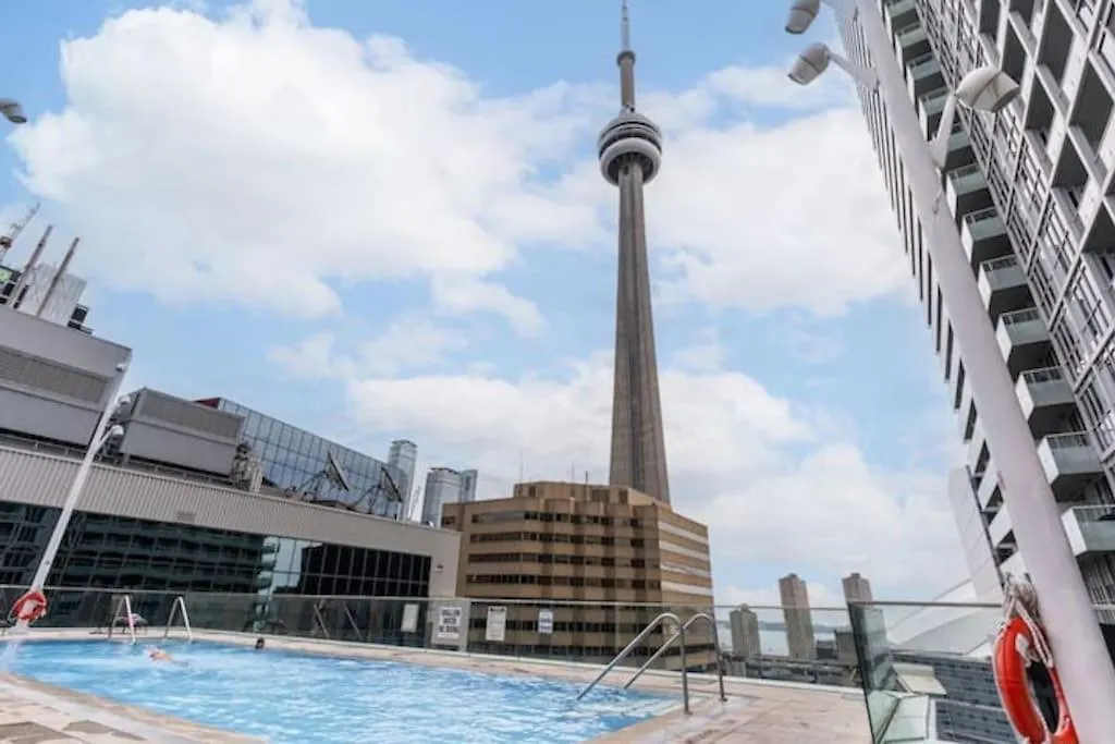 Appartamento Dt Lake View Cn Tower Mtcc 3 Bdr 2Bath Parking Toronto Canada