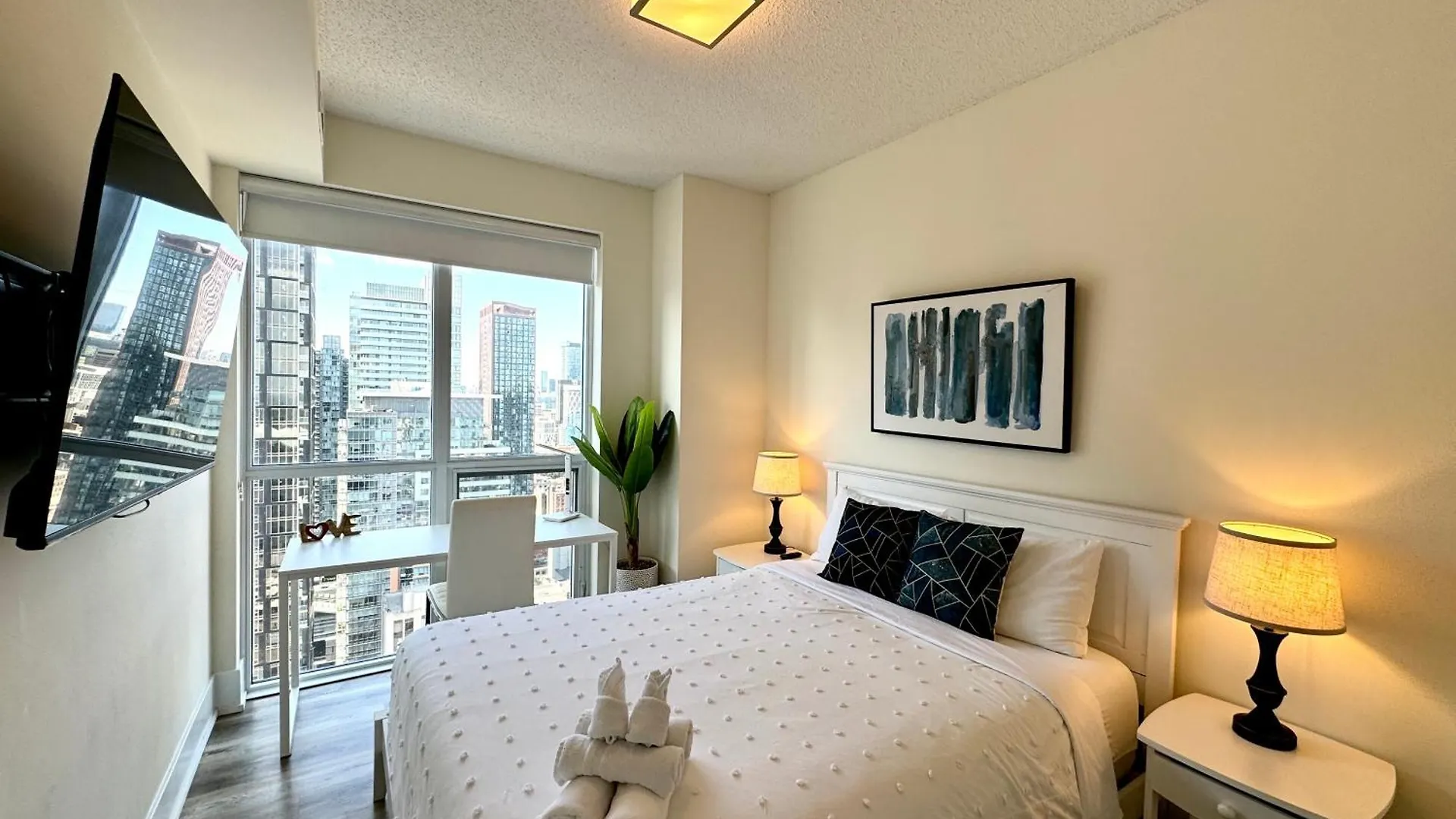 Appartamento Dt Lake View Cn Tower Mtcc 3 Bdr 2Bath Parking Toronto